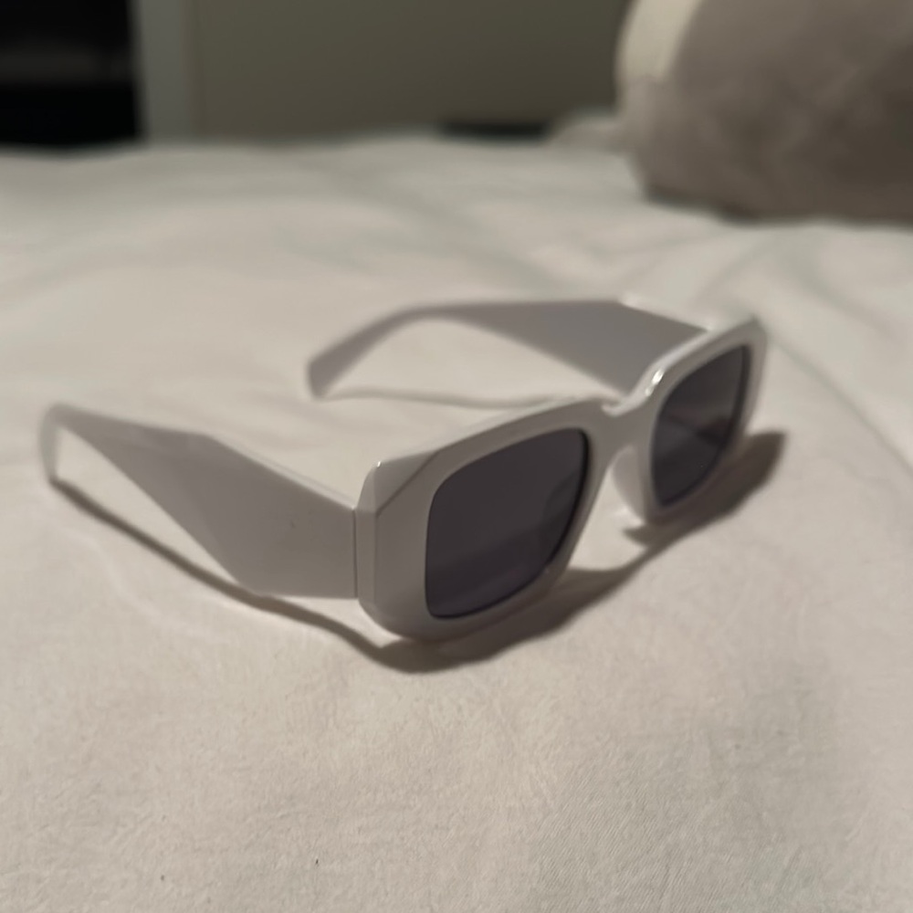 White trendy Sunglasses
